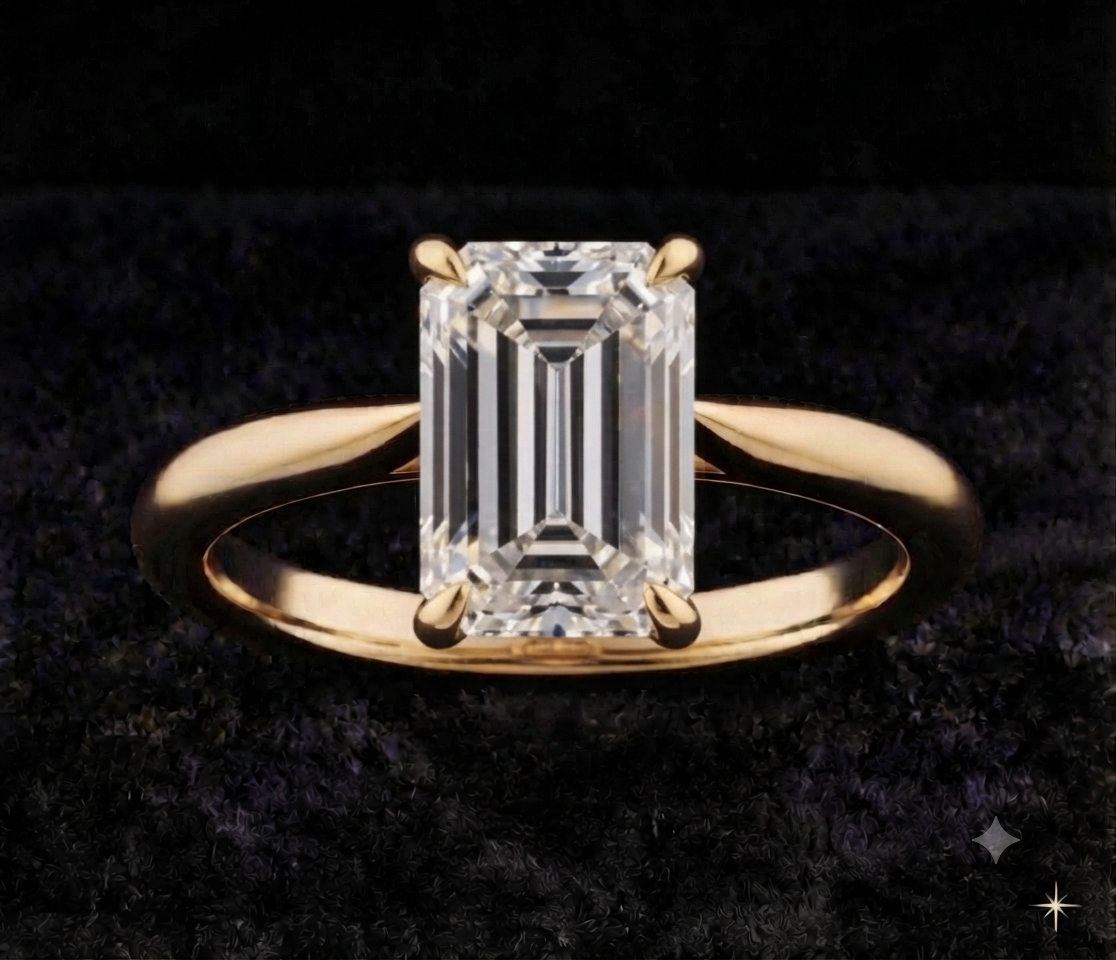 Emerald Cut Ring