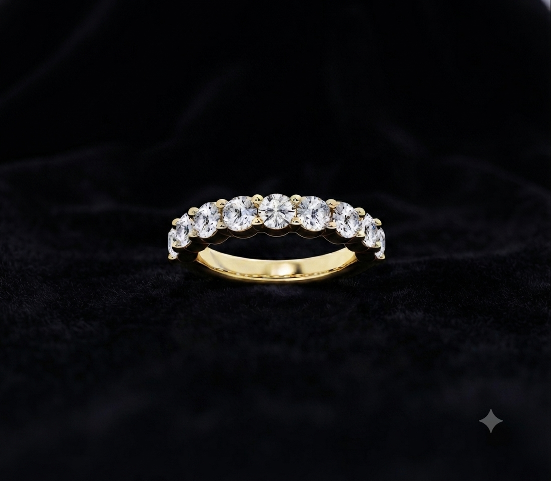 Round Shared Prong Band